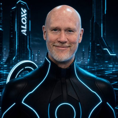 Anders Green as an ALOX4 program in a TRON-inspired setting