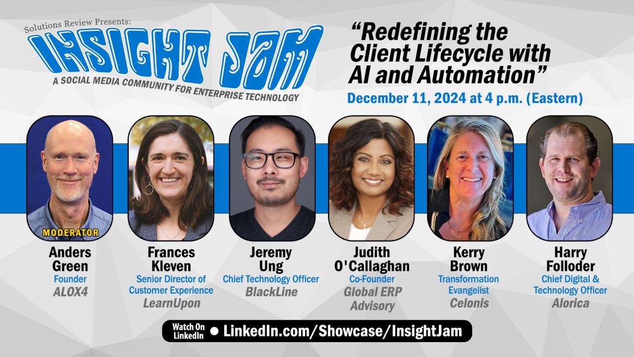 Panel - Redefining the Client Lifecycle with AI and Automation